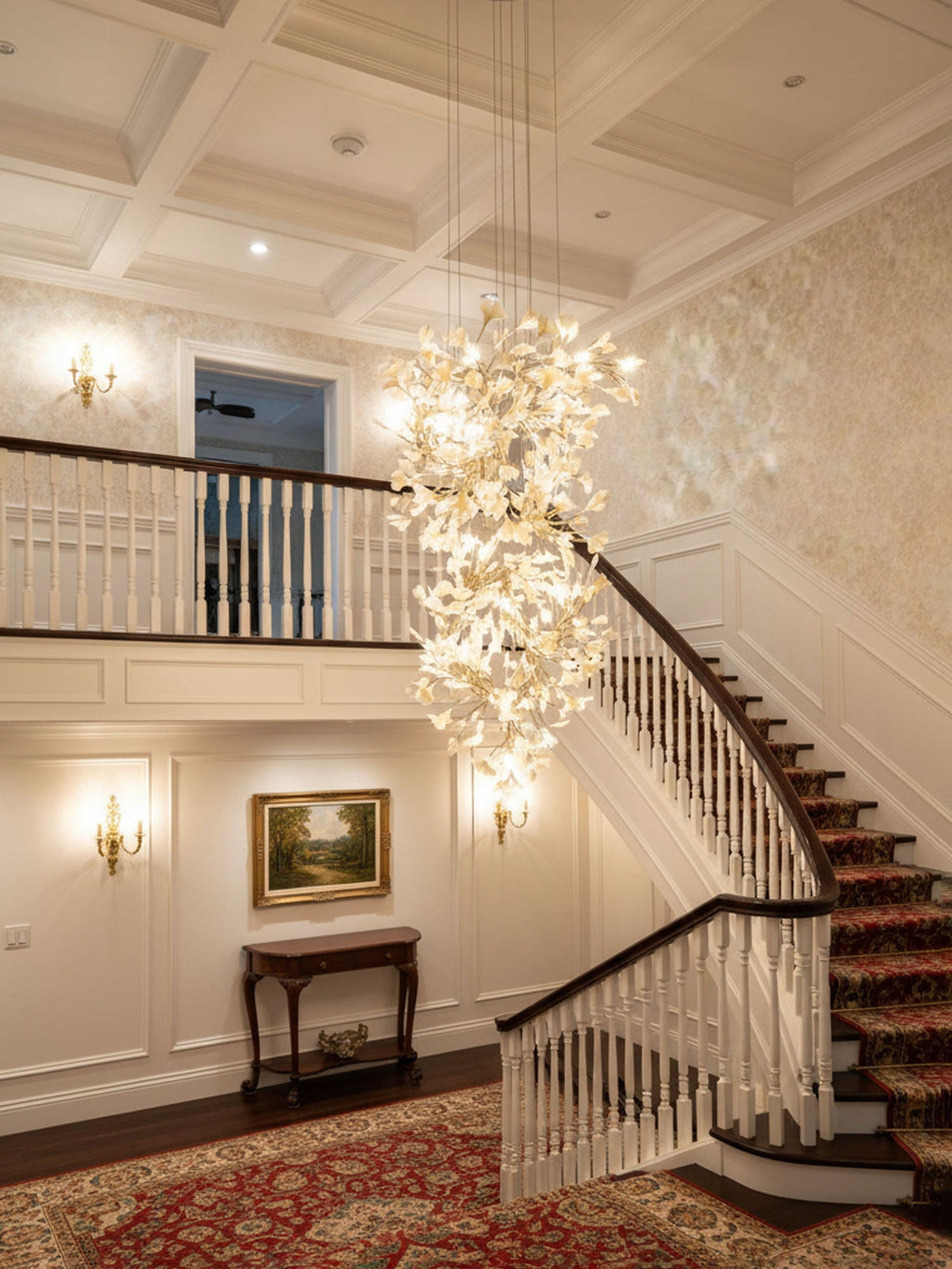 Gingko Vortex Chandelier