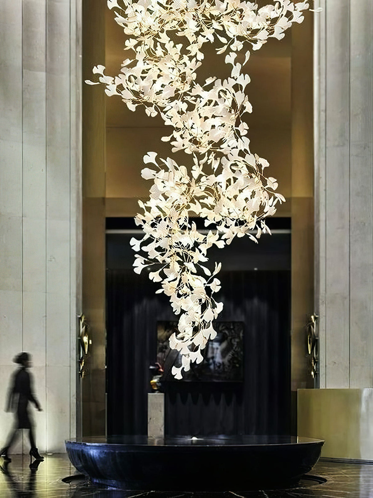 Gingko Vortex Chandelier