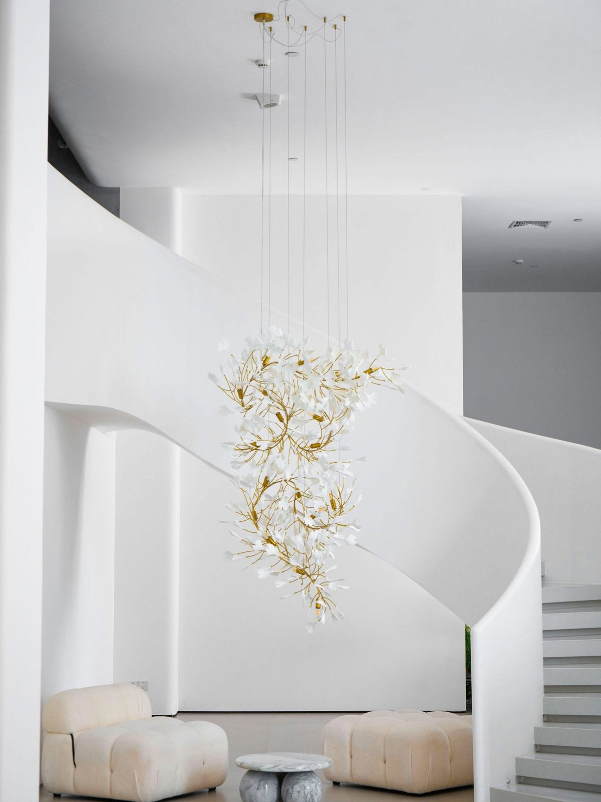 Gingko Vortex Chandelier
