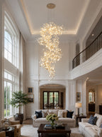 Gingko Vortex Chandelier