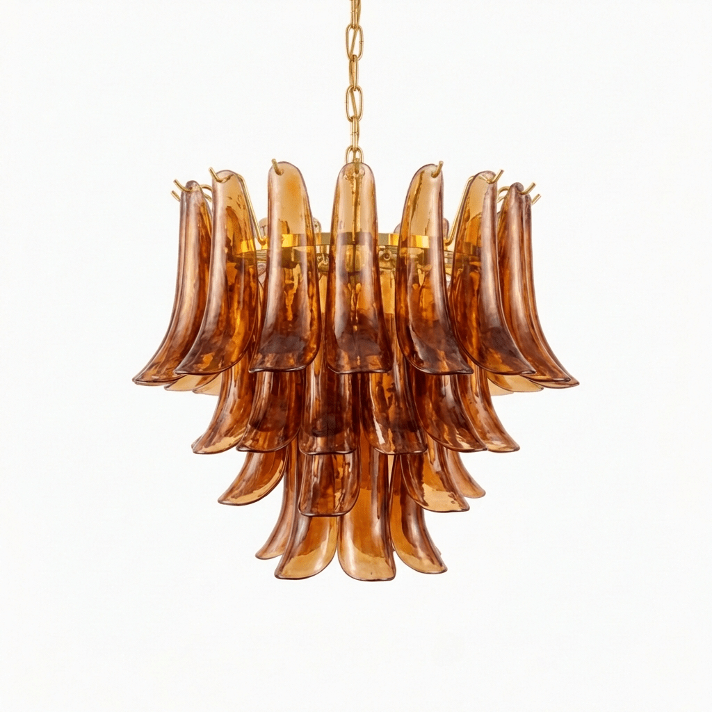 Emberwave Glass Chandelier