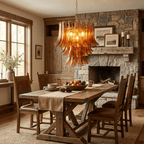 Emberwave Glass Chandelier
