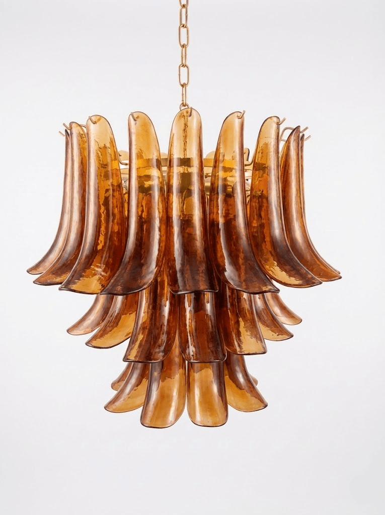 Emberwave Glass Chandelier