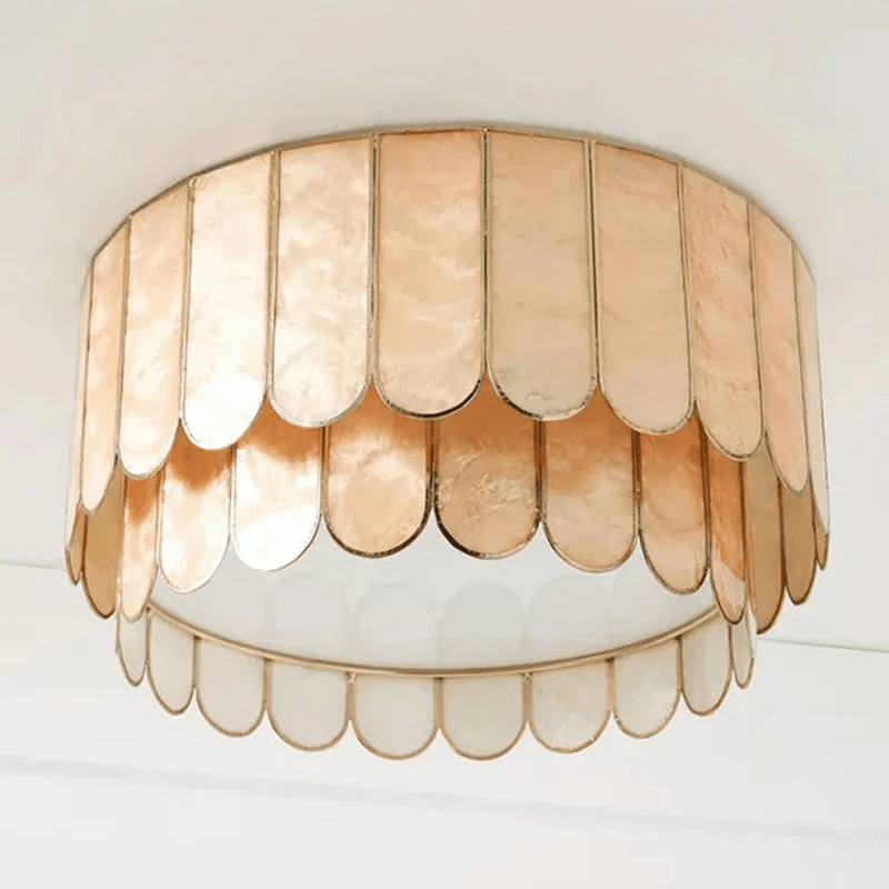 Aurelia Capiz Ceiling Lamp