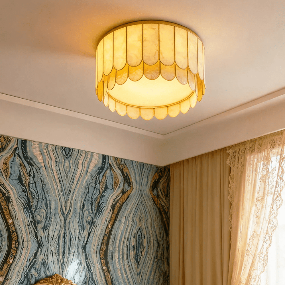 Aurelia Capiz Ceiling Lamp