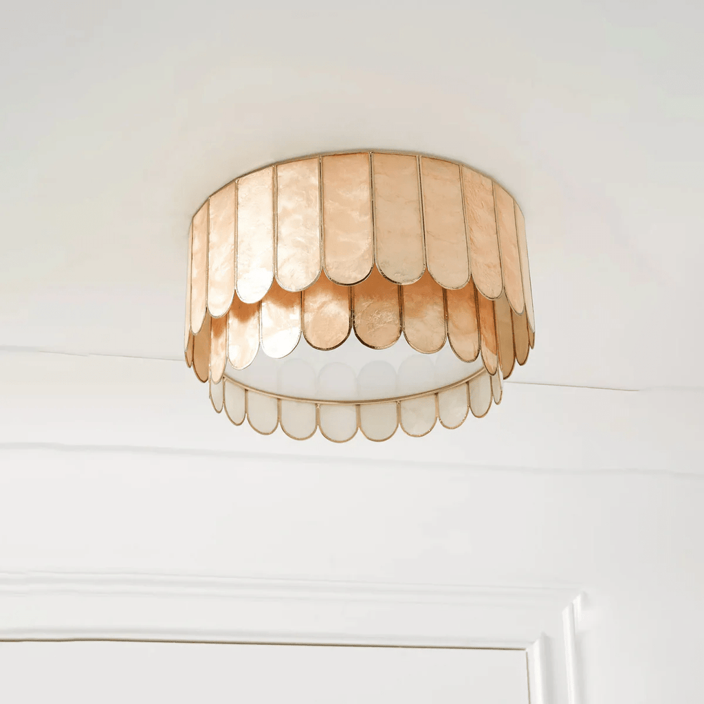 Aurelia Capiz Ceiling Lamp