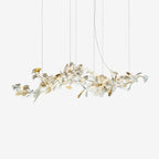 Porcelain Gingko Chandelier