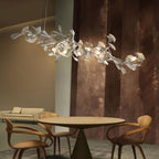 Porcelain Gingko Chandelier
