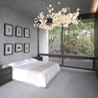 Porcelain Gingko Chandelier