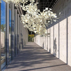 Porcelain Gingko Chandelier