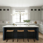 Porcelain Gingko Chandelier