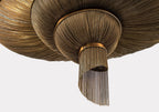 Spiral Elegance Chain Chandelier