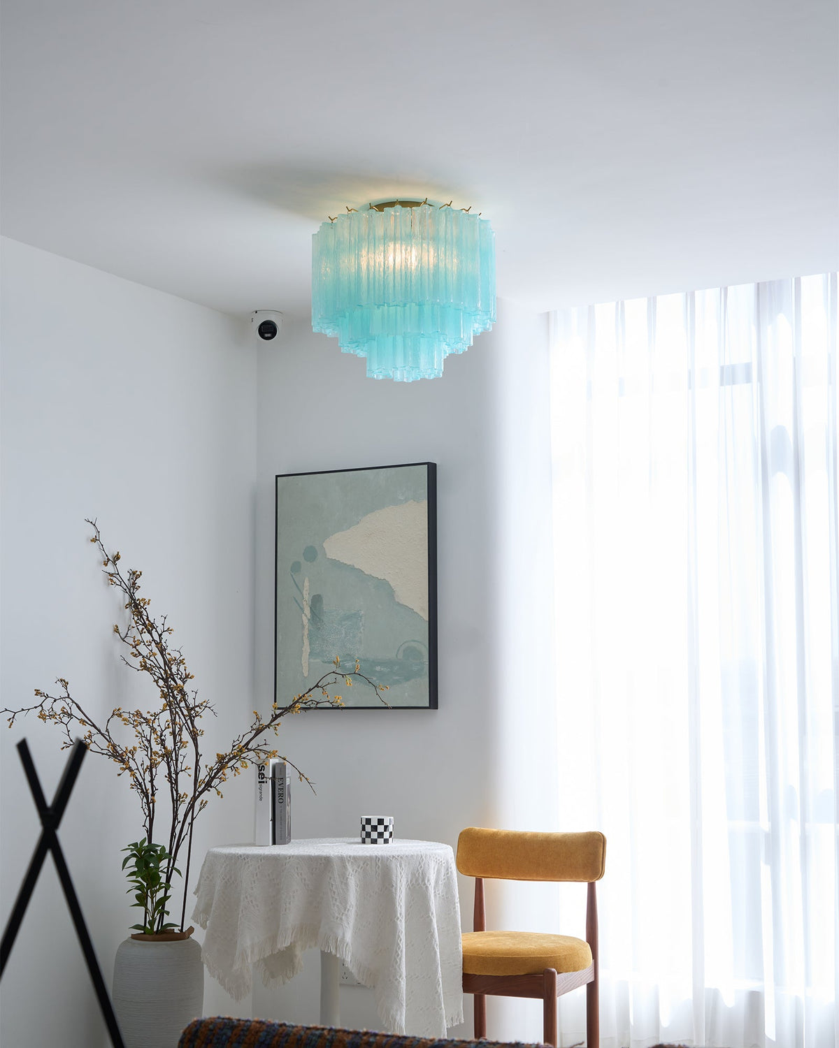 Glacia Glass Ceiling Lamp