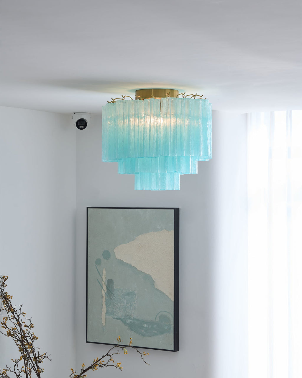 Glacia Glass Ceiling Lamp