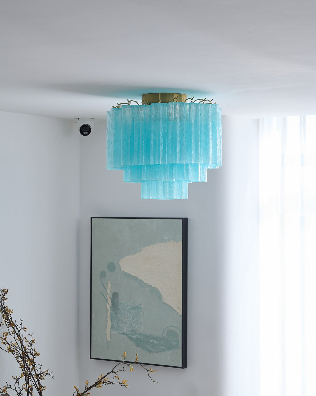 Glacia Glass Ceiling Lamp