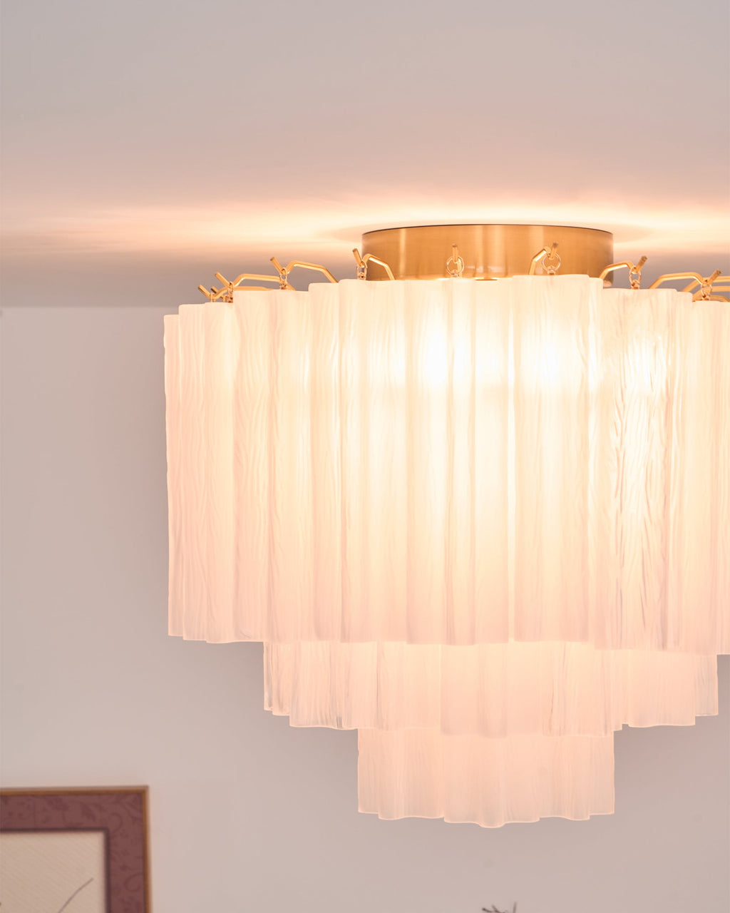 Glacia Glass Ceiling Lamp