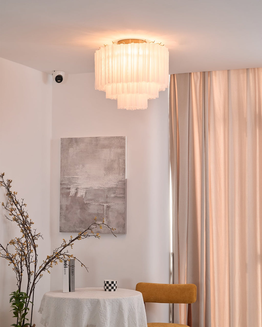 Glacia Glass Ceiling Lamp