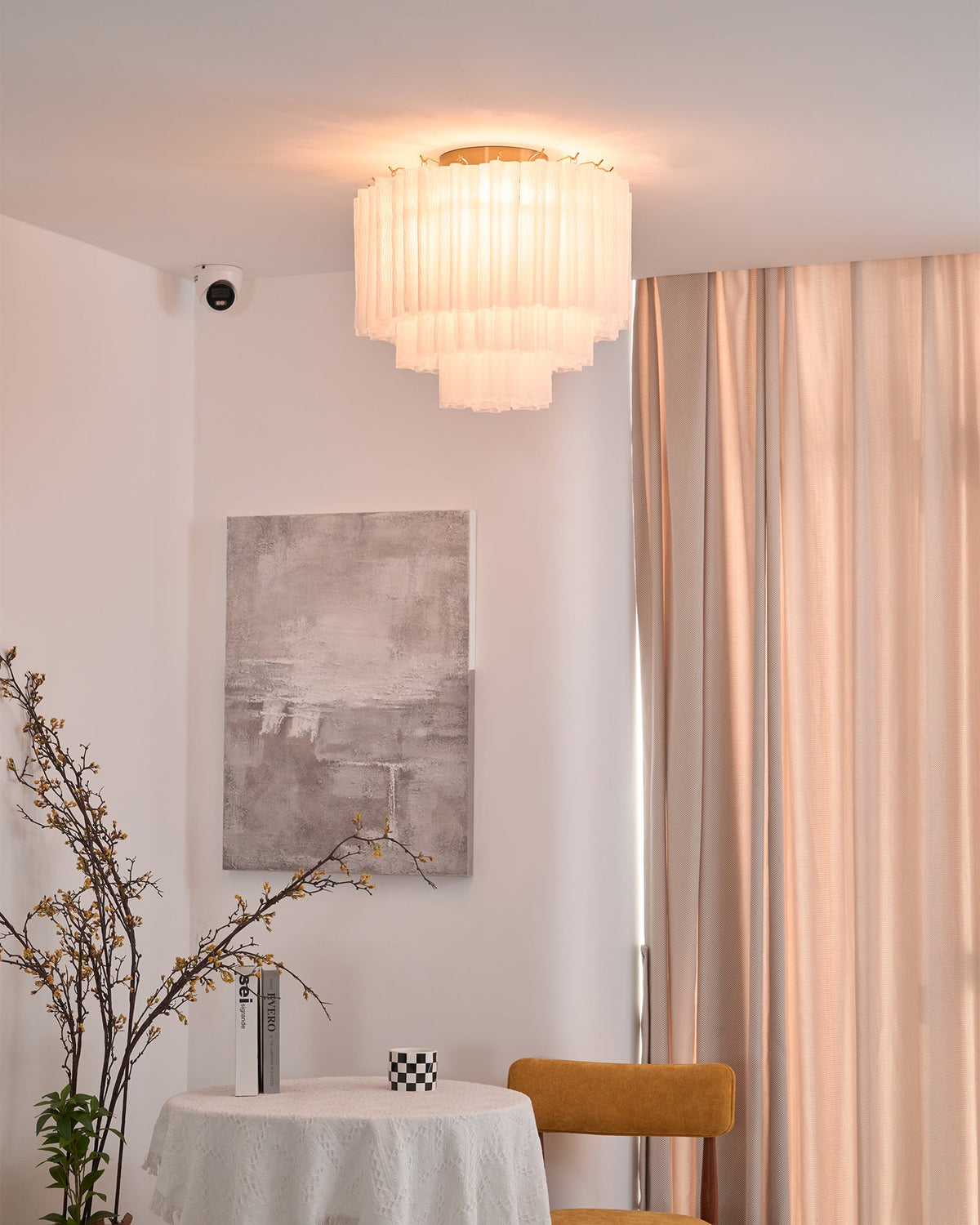 Glacia Glass Ceiling Lamp
