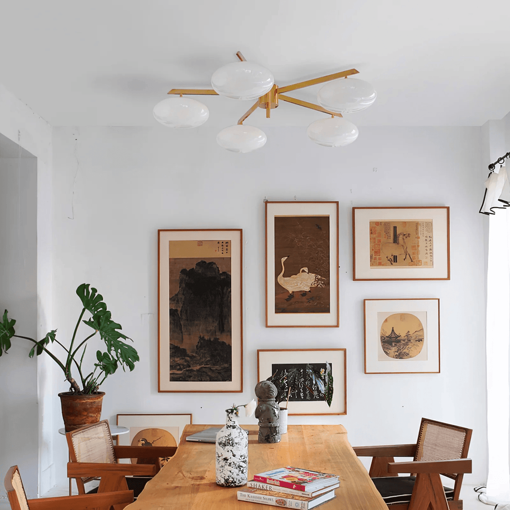 Globe Sputnik Ceiling Lamp