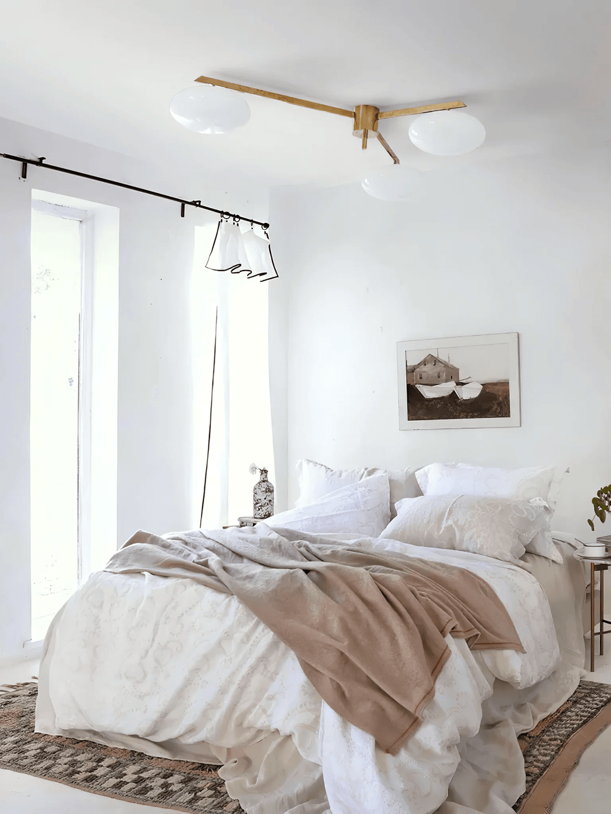 Globe Sputnik Ceiling Lamp