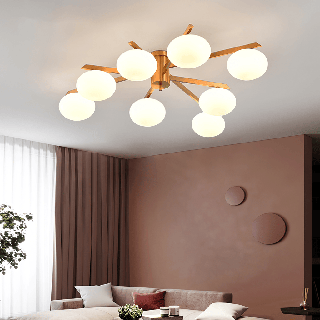 Globe Sputnik Ceiling Lamp