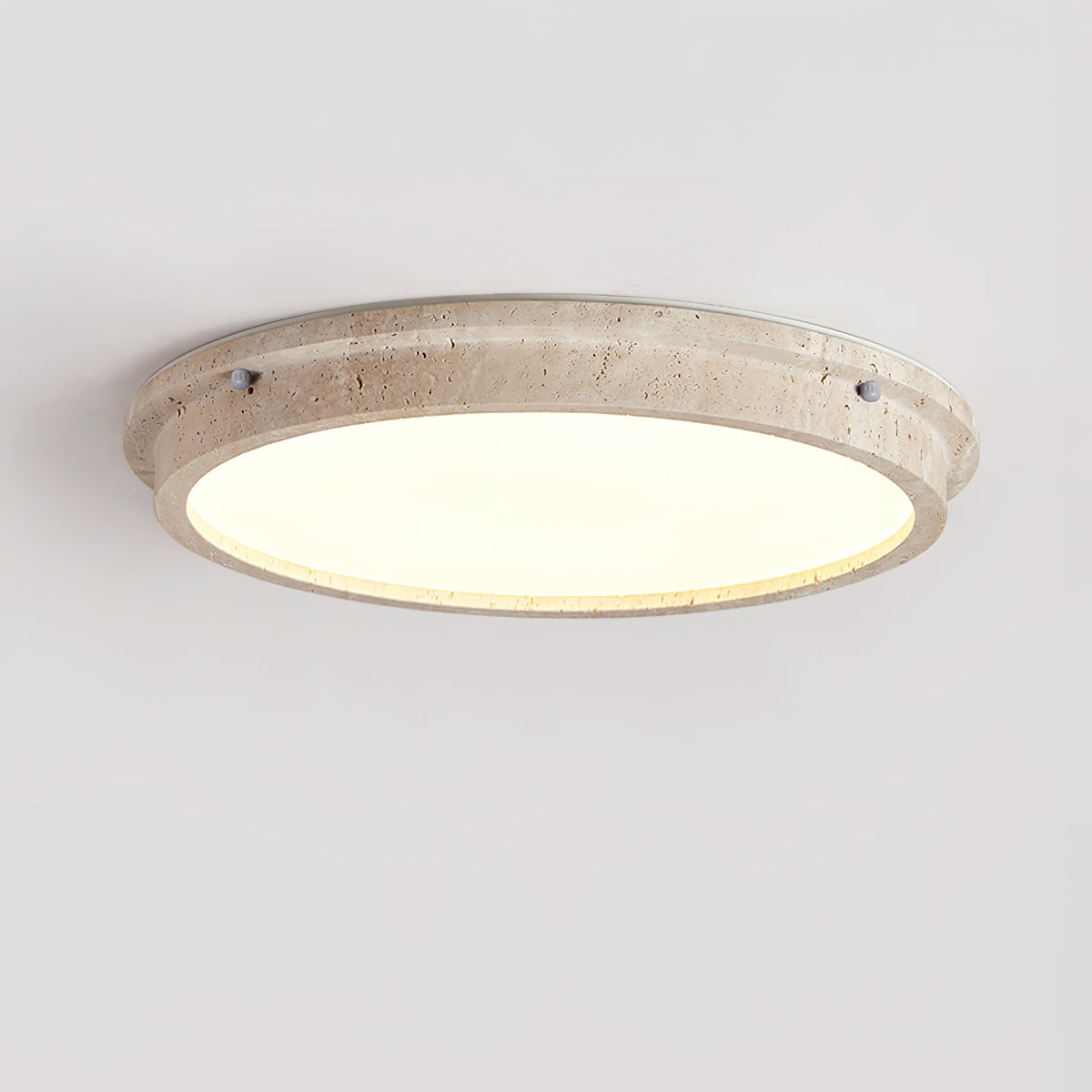 Soren Travertine Ceiling Lamp
