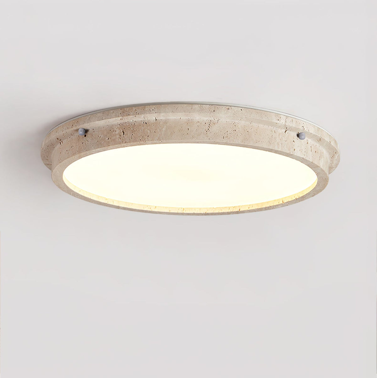Soren Travertine Ceiling Lamp