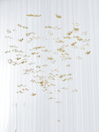 Leaf Twisted Sculptural Customize Chandelier