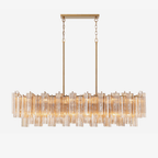 Eloria Glass Linear Chandelier