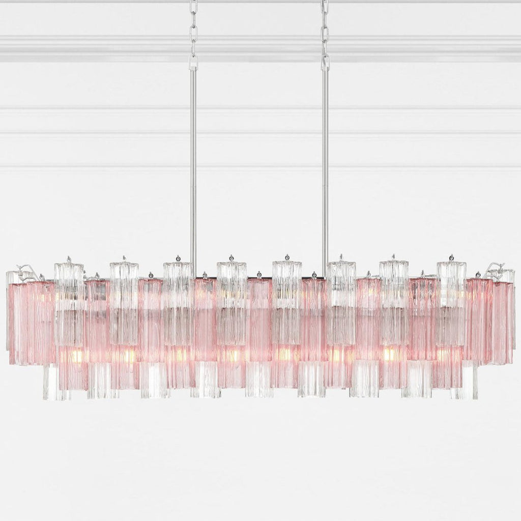 Eloria Glass Linear Chandelier