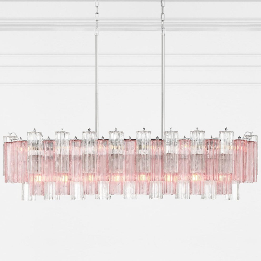 Eloria Glass Linear Chandelier
