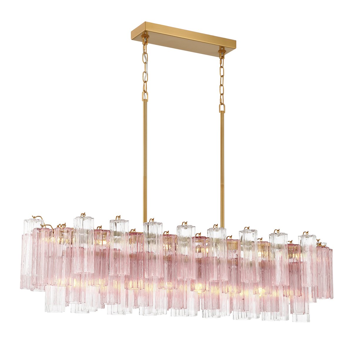 Eloria Glass Linear Chandelier