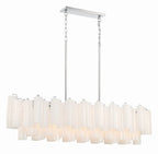 Eloria Glass Linear Chandelier