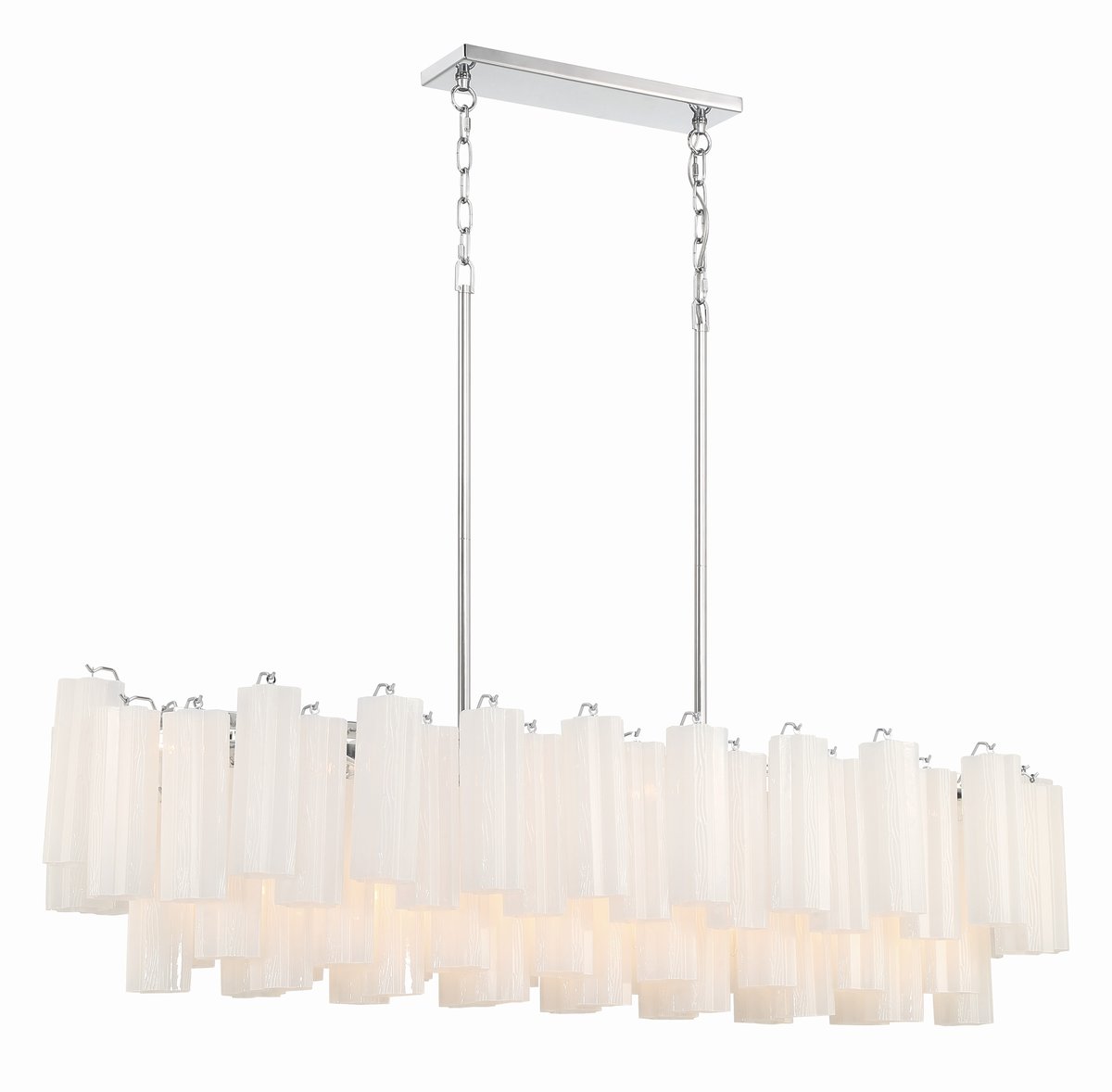 Eloria Glass Linear Chandelier