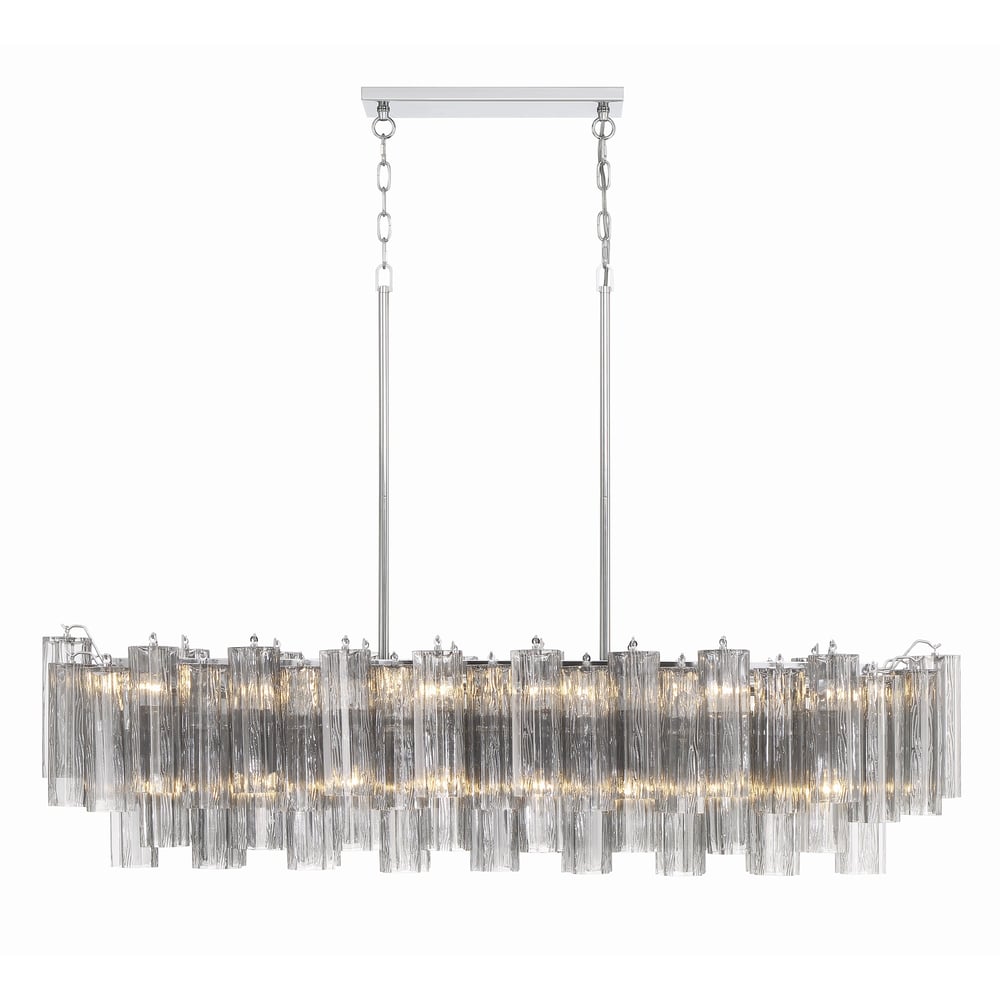 Eloria Glass Linear Chandelier