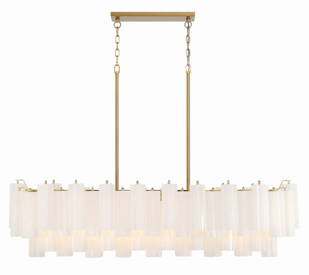 Eloria Glass Linear Chandelier
