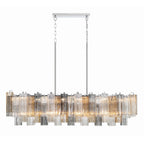 Eloria Glass Linear Chandelier
