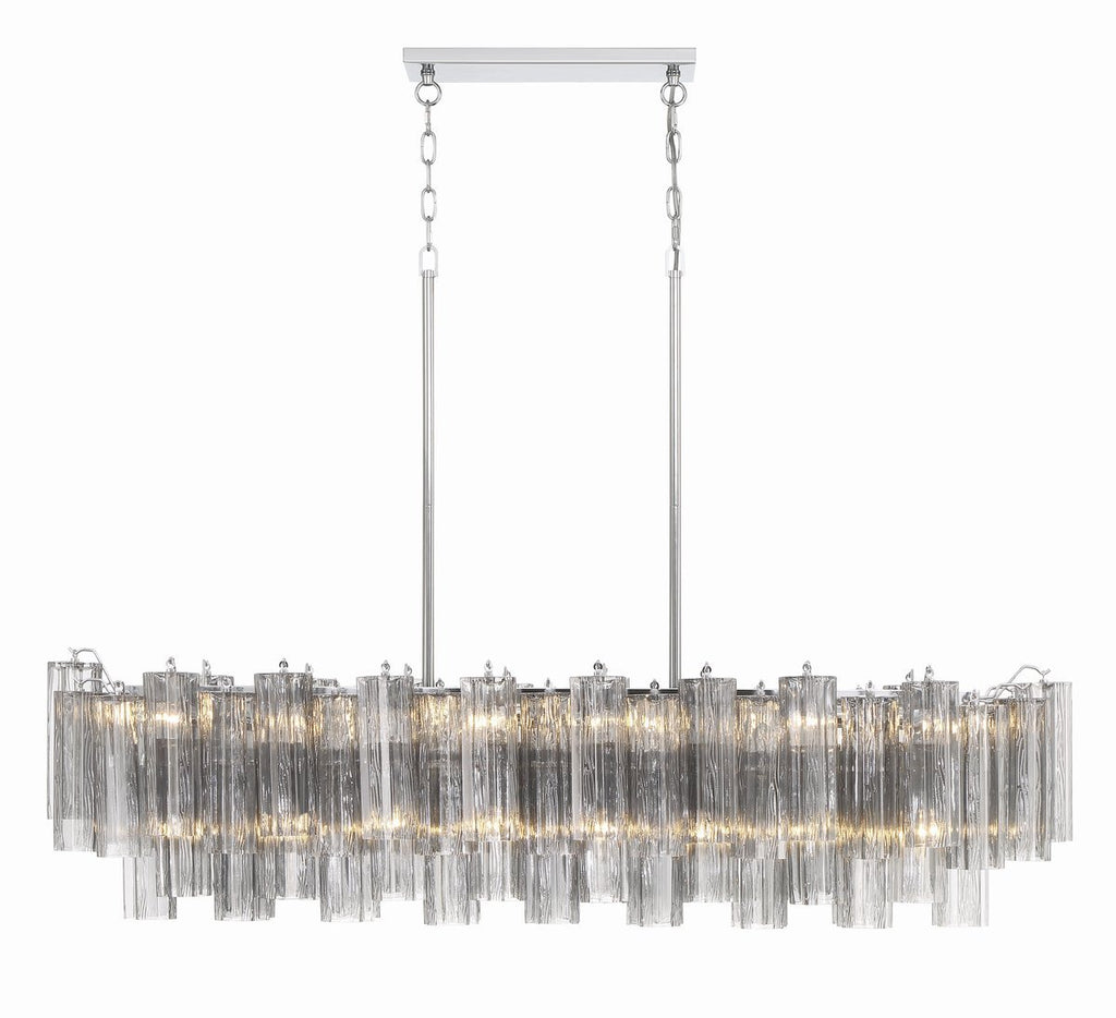 Eloria Glass Linear Chandelier