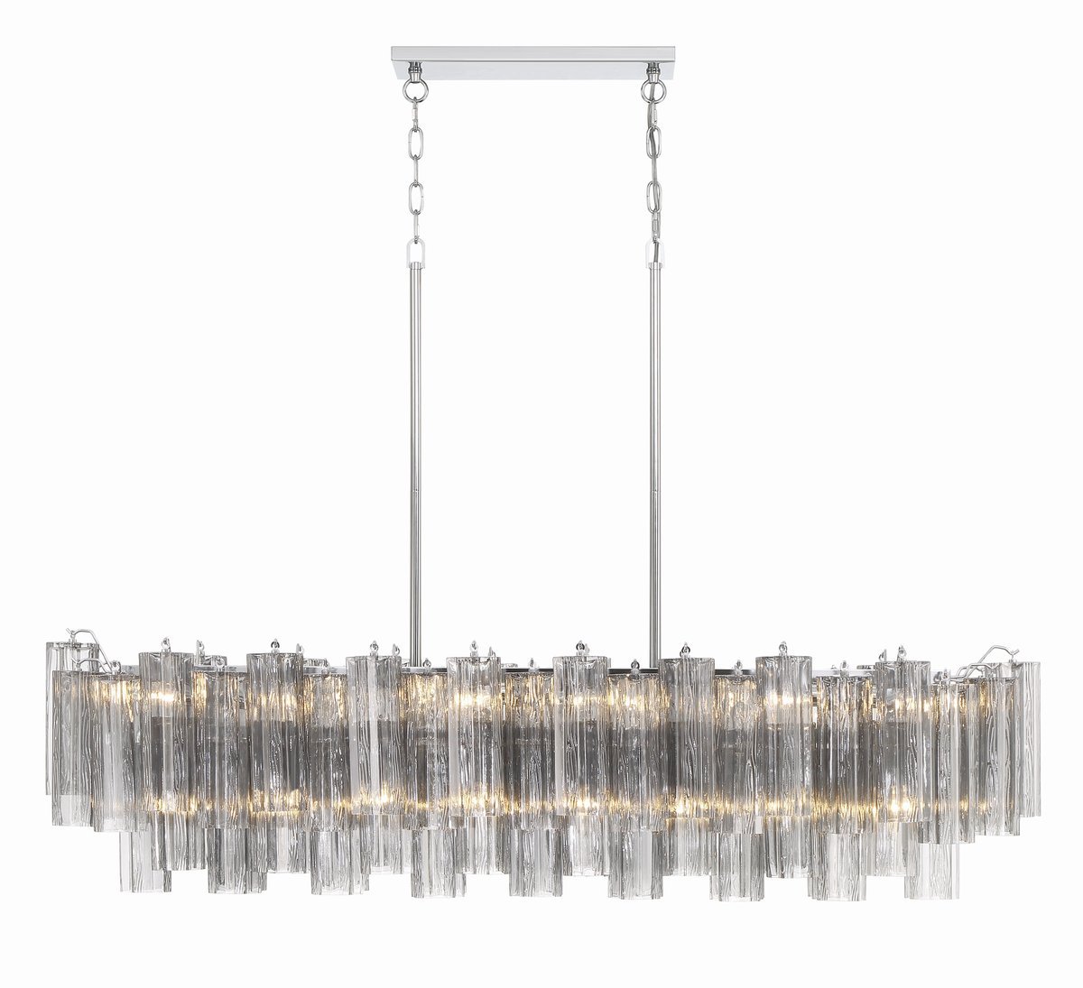 Eloria Glass Linear Chandelier