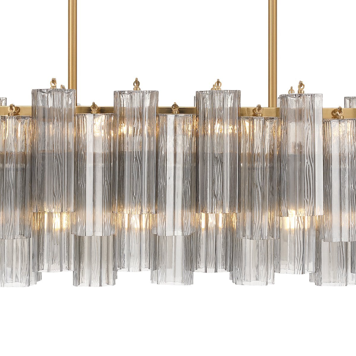Eloria Glass Linear Chandelier