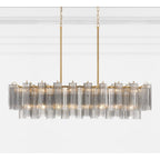 Eloria Glass Linear Chandelier