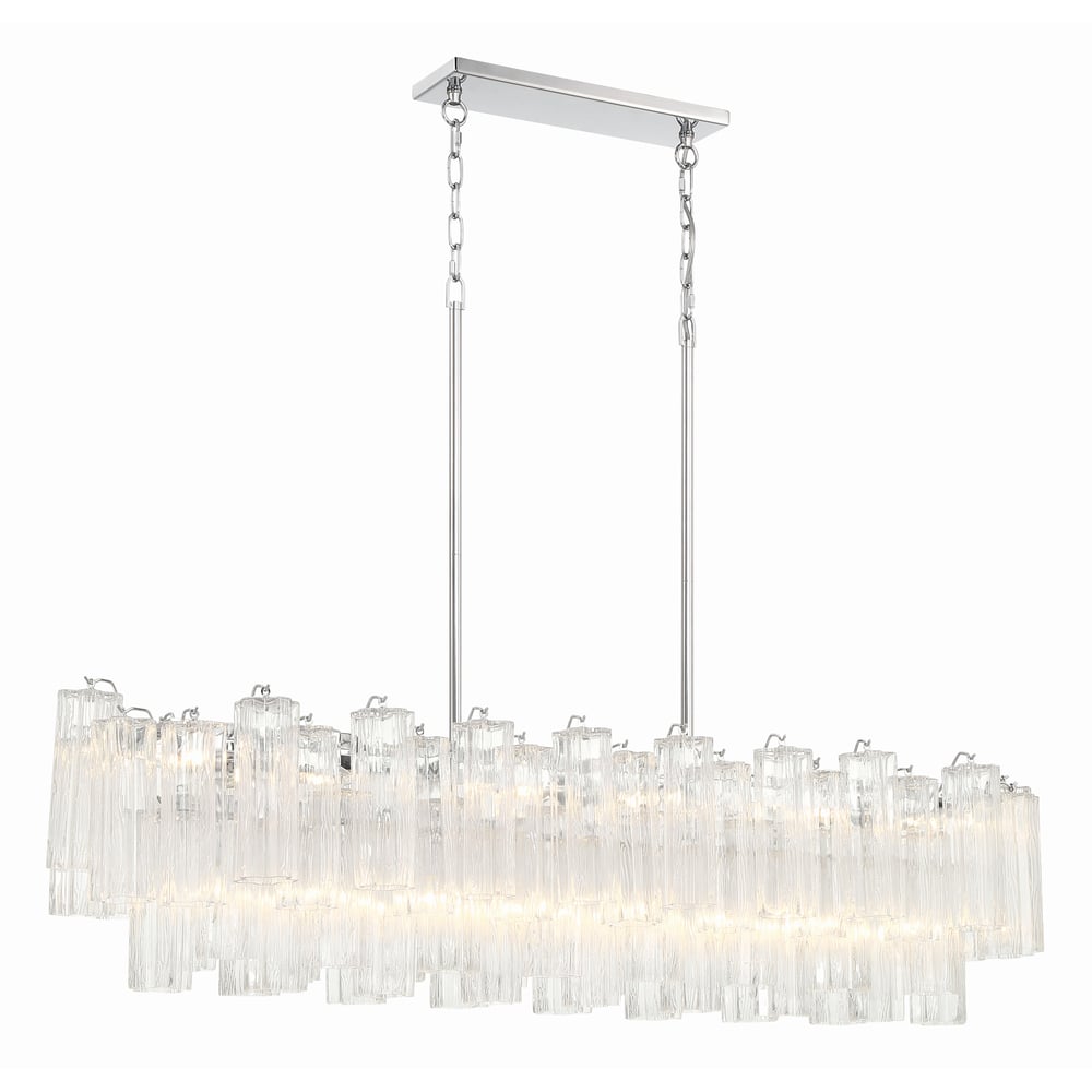Eloria Glass Linear Chandelier
