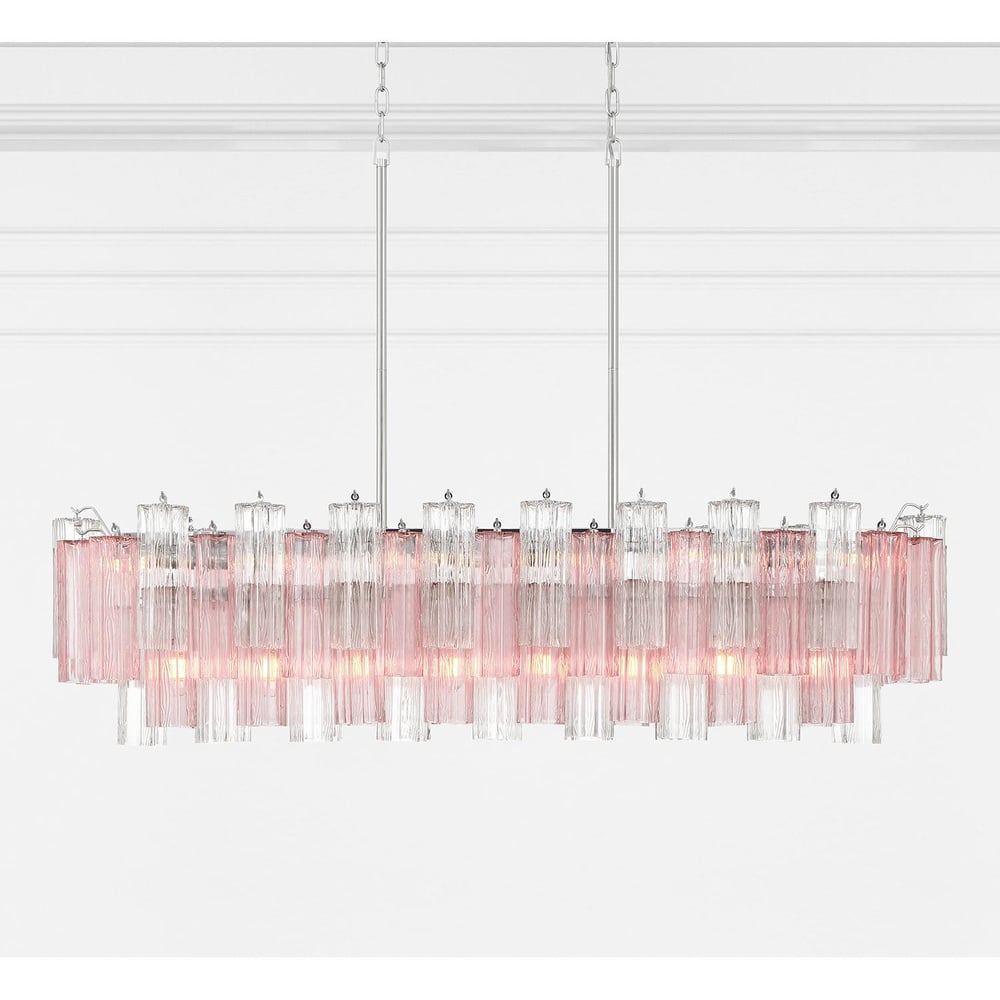 Eloria Glass Linear Chandelier