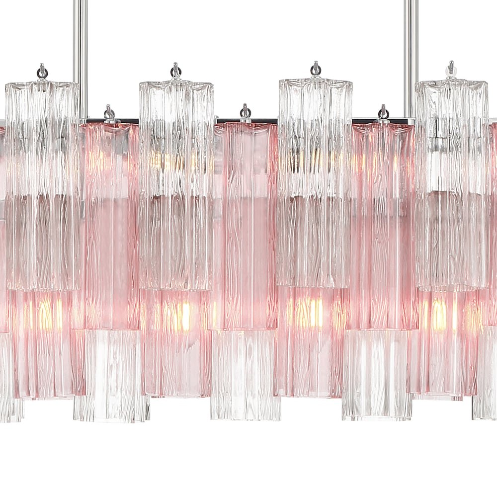 Eloria Glass Linear Chandelier