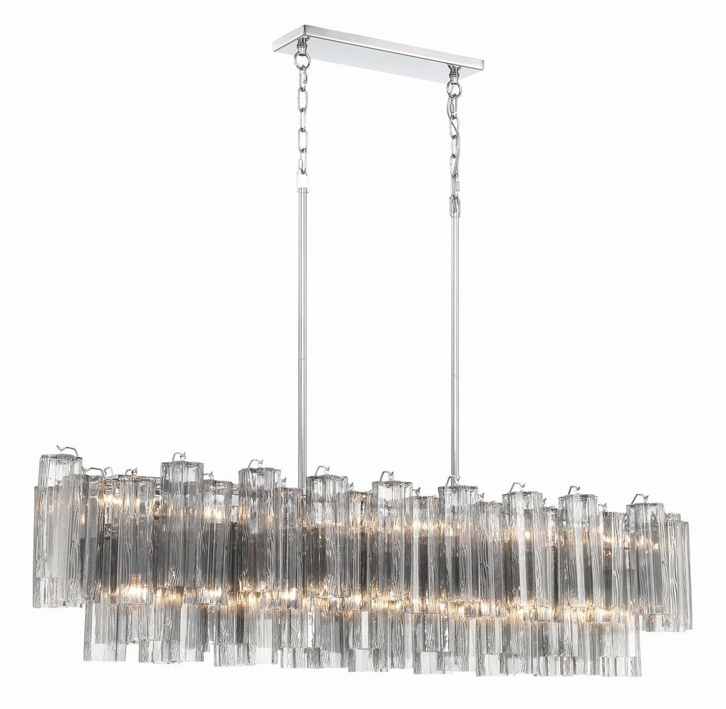 Eloria Glass Linear Chandelier