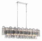 Eloria Glass Linear Chandelier