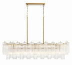Eloria Glass Linear Chandelier