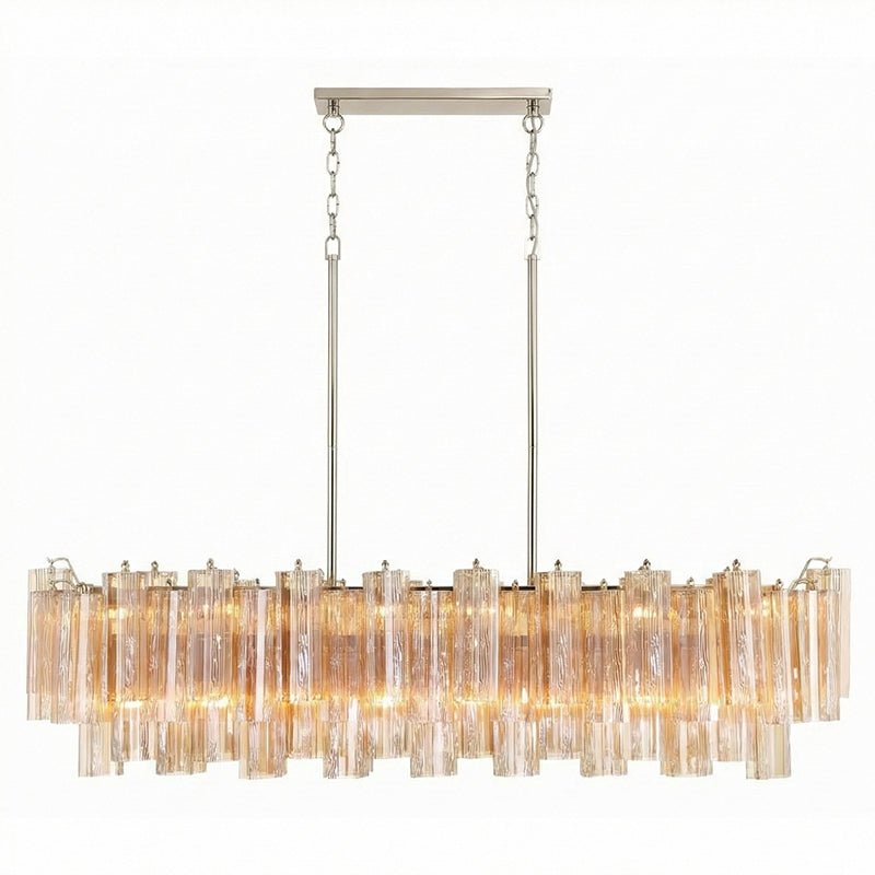 Eloria Glass Linear Chandelier