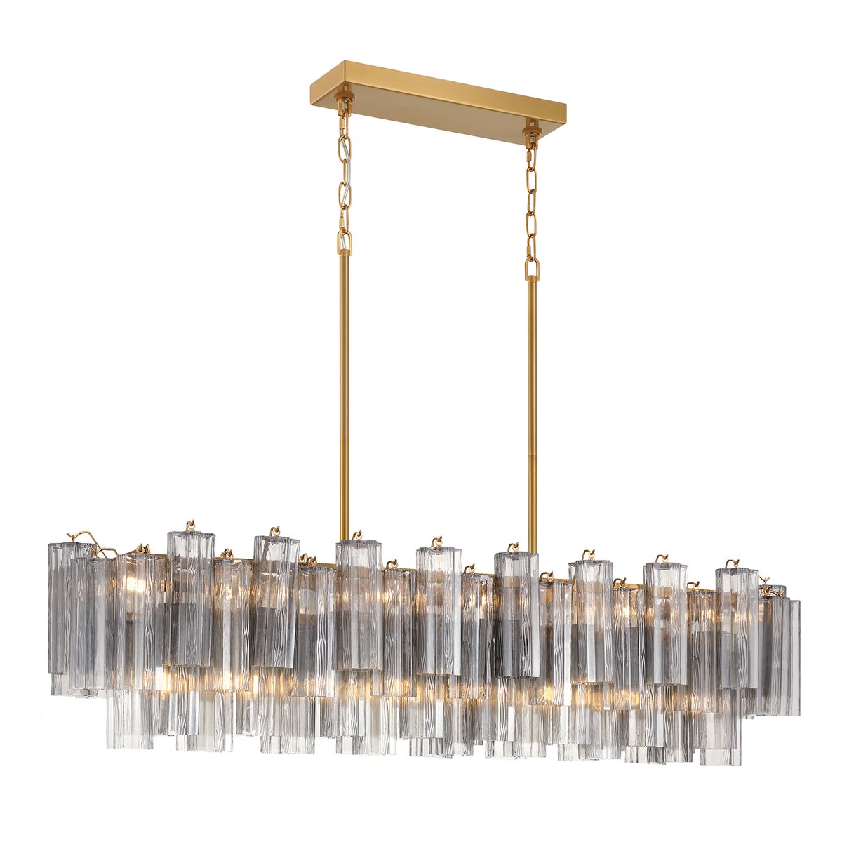 Eloria Glass Linear Chandelier