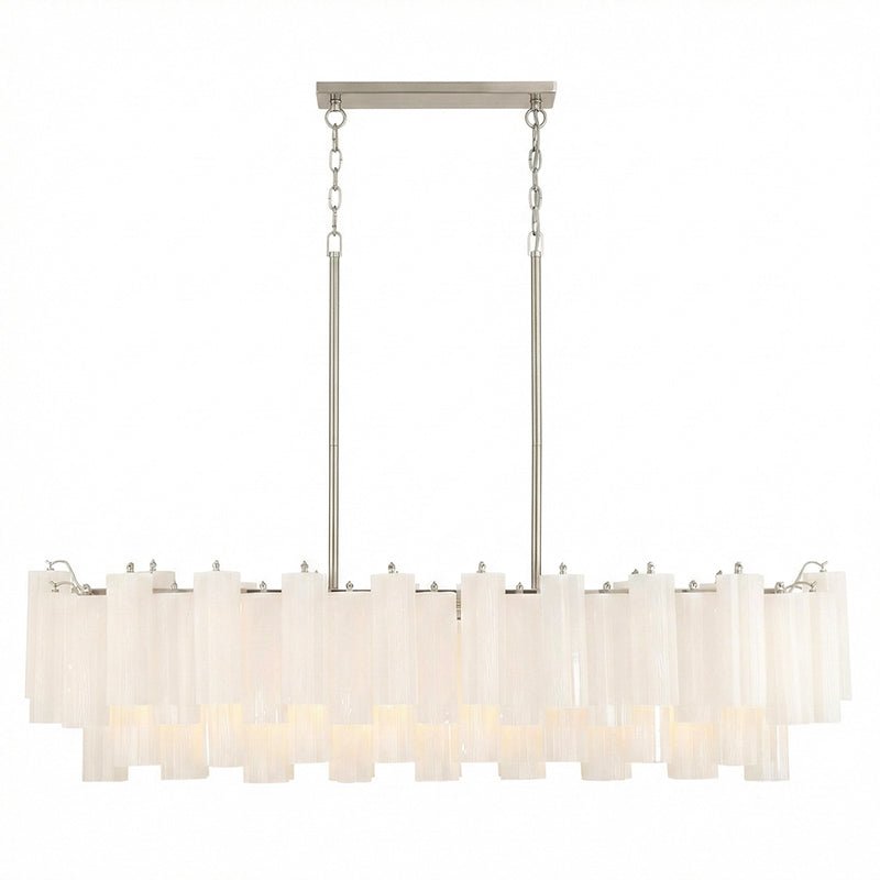 Eloria Glass Linear Chandelier